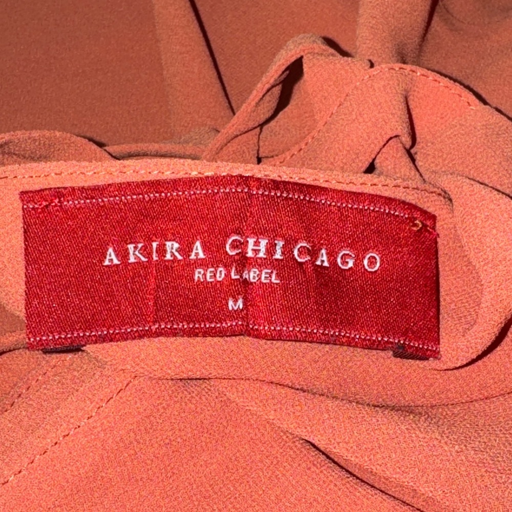 AKIRA CHICAGO BLOUSE SIZE M - Picture 3 of 4